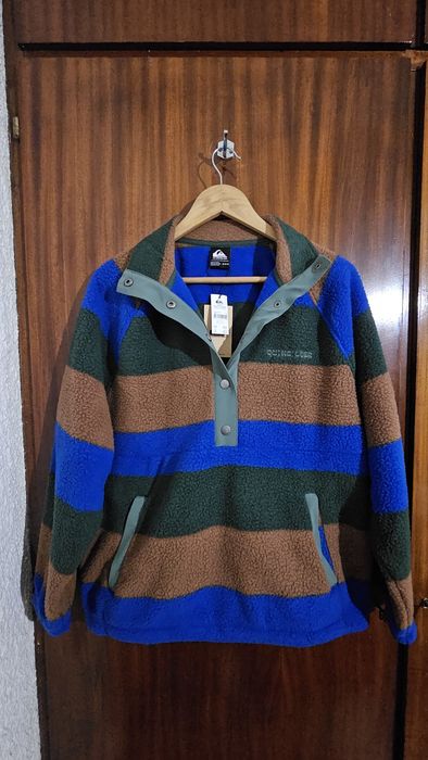 Camisola polar Quiksilver para mulher com etiqueta