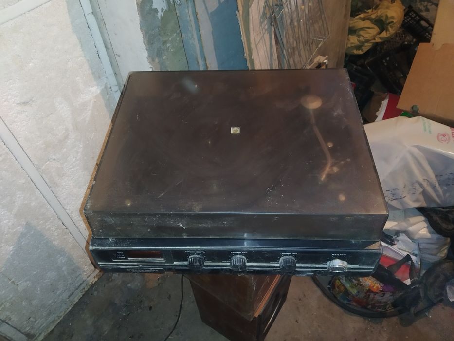 Виниловый проигрыватель Электроника Д1-012 стерео усилитель электрофон