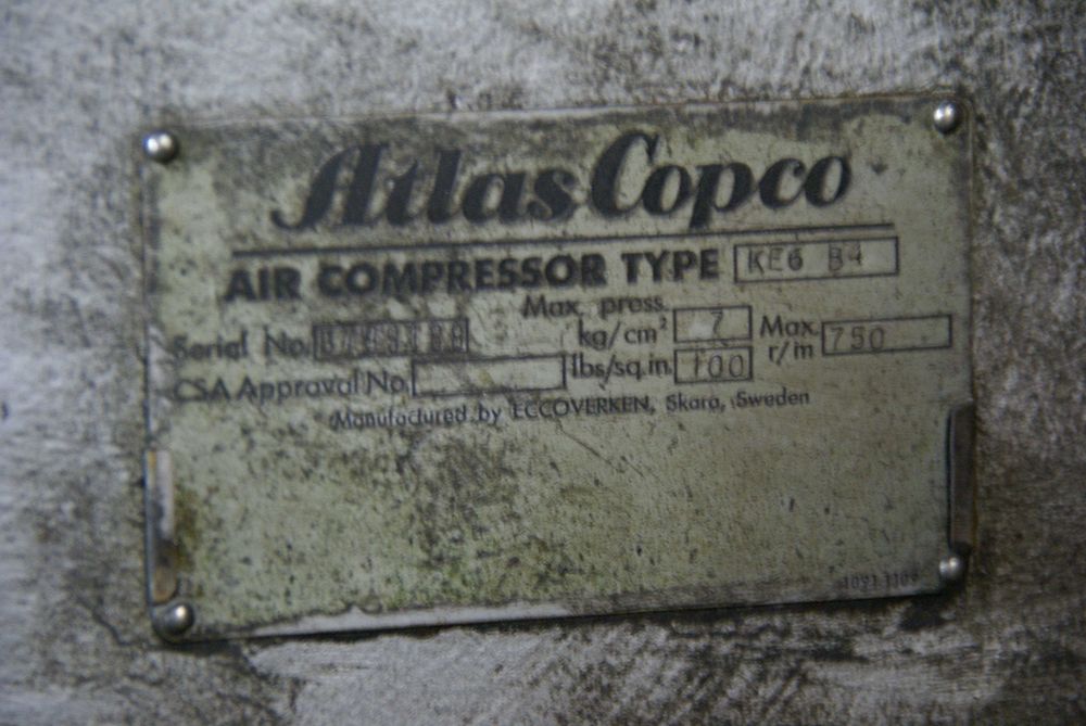 Kompresor Atlas Copco KE6 B4