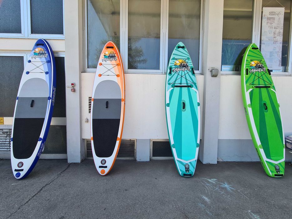 САП доска SUP дошка AQUALUST Cruiser НОВАЯ 2 СЛОЯ 330 см. борд board SUP дошка 2 шари слоя доска надувна Stand Up Paddle board борд SUB SAP надувная
