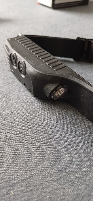 Latarka czolowa  LED, 3 paski, czujnik ruchu, nowa