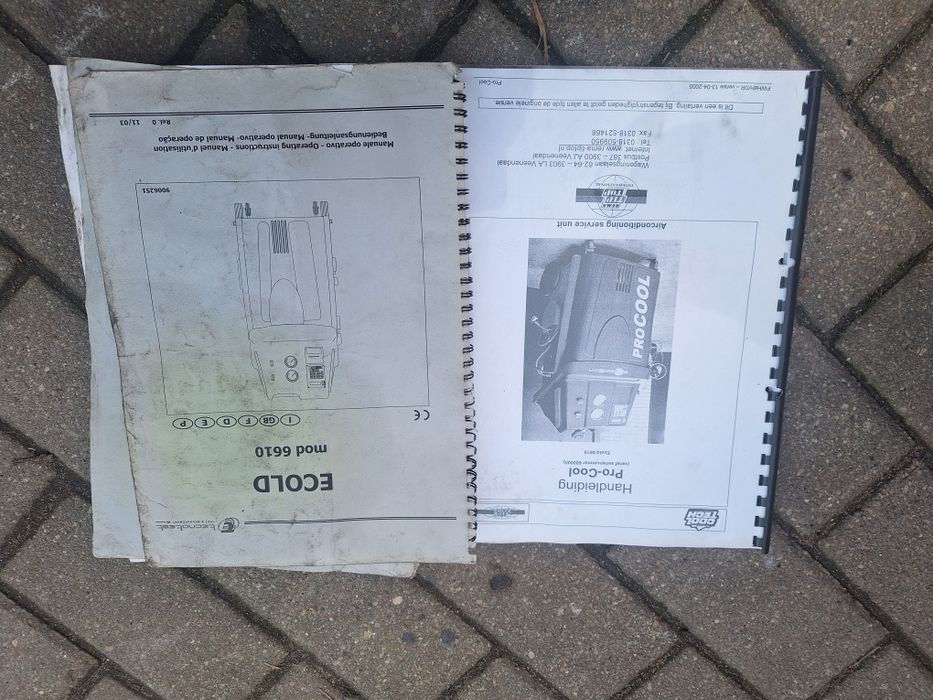 Stacja obsługi klimatyzacji ECOLD 6610 Pro Cool