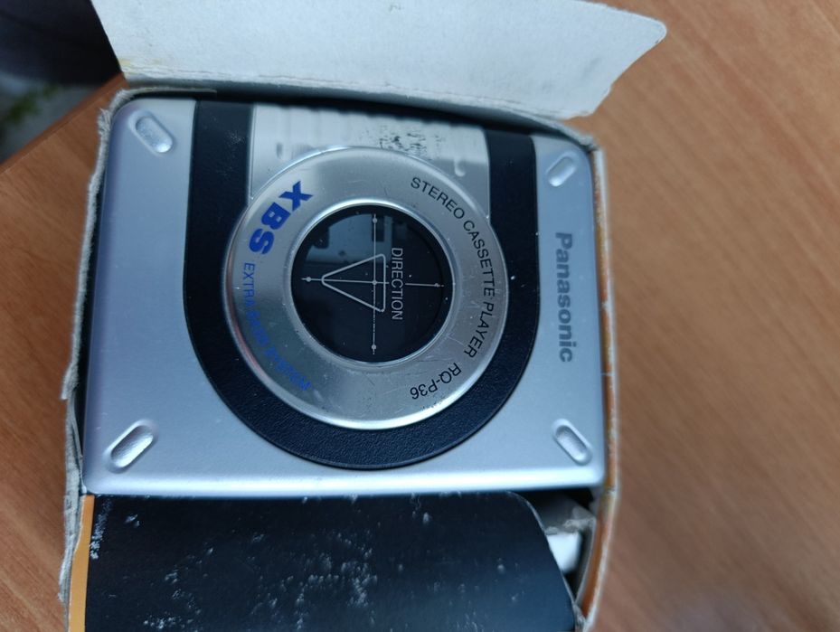 Касетний плеєр Panasonic RQ-P36 (XBS) + Коробка та документи