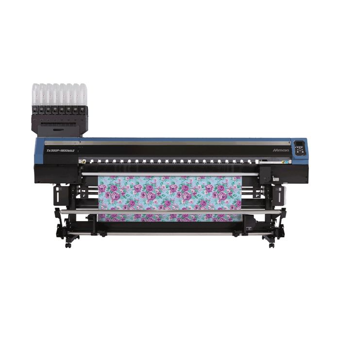 Mimaki TX300P-1800 e a calandra Flexa  Sublimax 190.