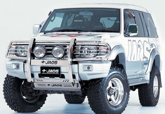 Кенгурятник на mitsubishi pajero2 jaos japan, toyota land cruiser