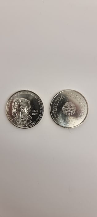Moeda de coleção “200 anos do nascimento de Camilo Castelo Branco
