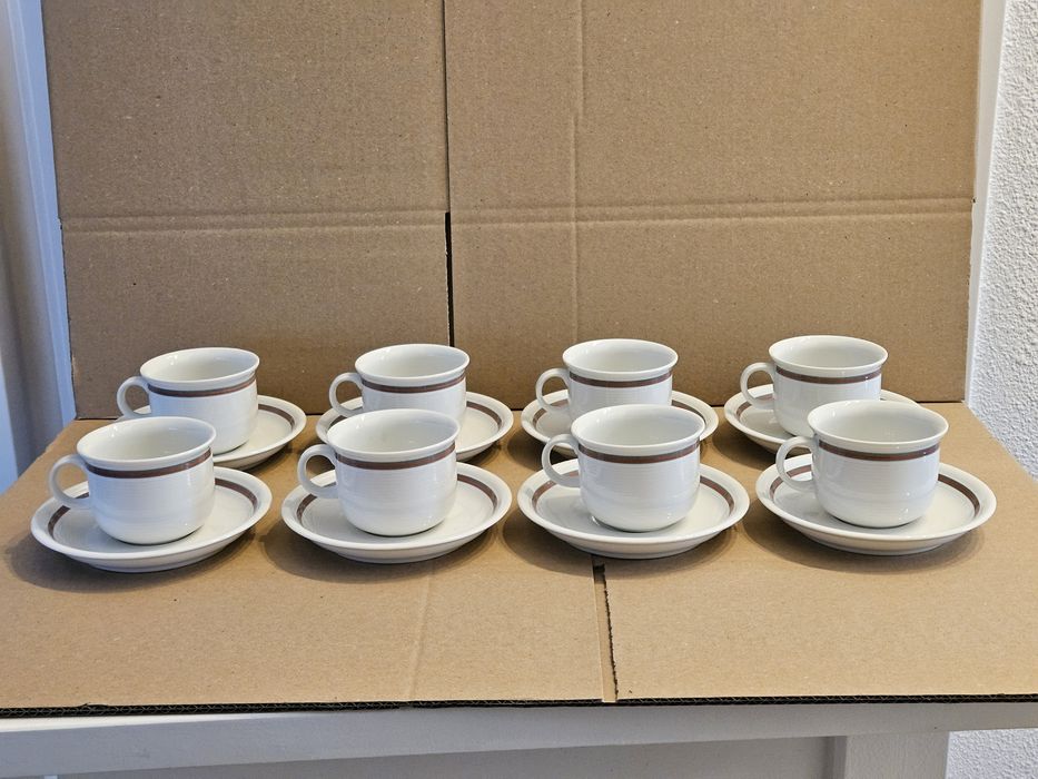 Thomas 8 filiżanek porcelanowych