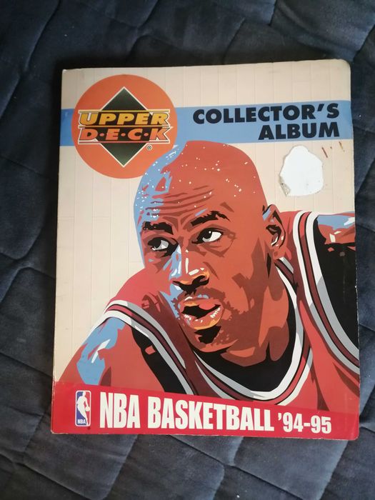 Album kolekcjonerskich kart NBA z 1994/1995