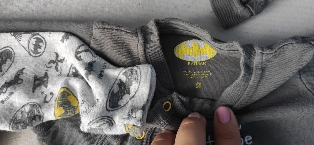 Pajace Batman 56 + 2 czapeczki