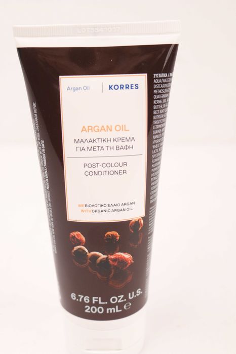 KORRES ARGAN OIL Odżywka z olejkiem arganowym do włosów farbowanych