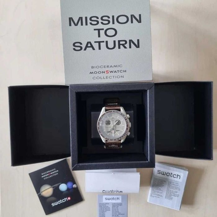 Limitowana Omega x Swatch SO33T100 dla Saturna