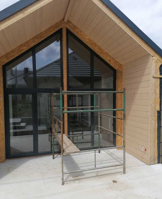 Deska tarasowa heblowana elewacyjna podłogowa półbal podbitka szalówka