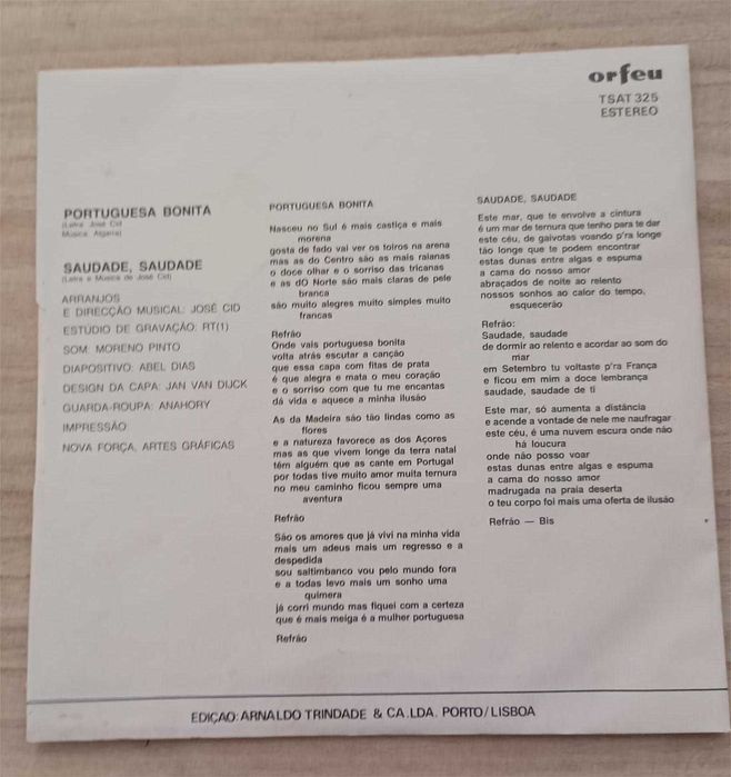 Discos de vinil do artista José Cid