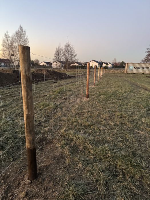 Ogrodzenia Budowlane Tymczasowe - Siatka leśna