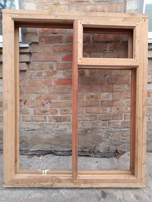 Окно двойное с рамой