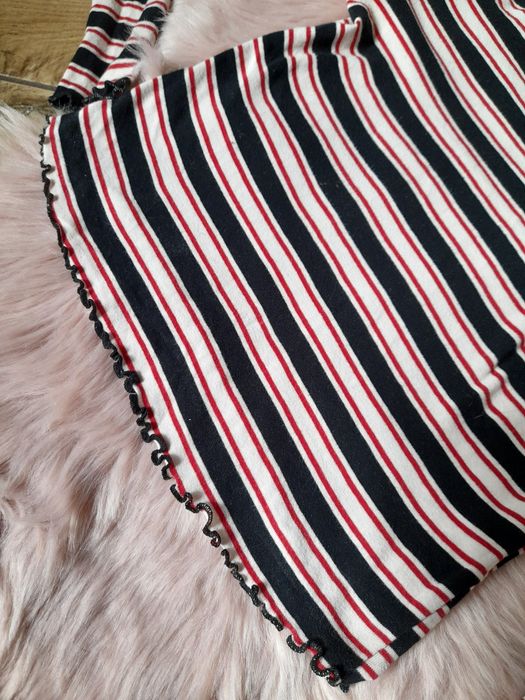 Bluzka crop top S z długim rękawem