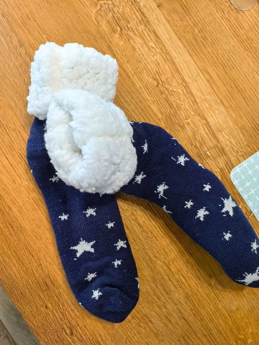 Zimowe skarpety ocieplane