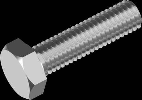 Высокопрочный крепёж Болт М8х30