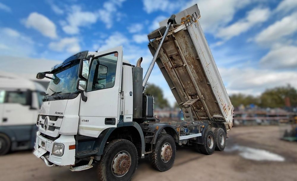 Mercedes-Benz ACTROS 4141 HG KIPER 8X8 ZAMIANA