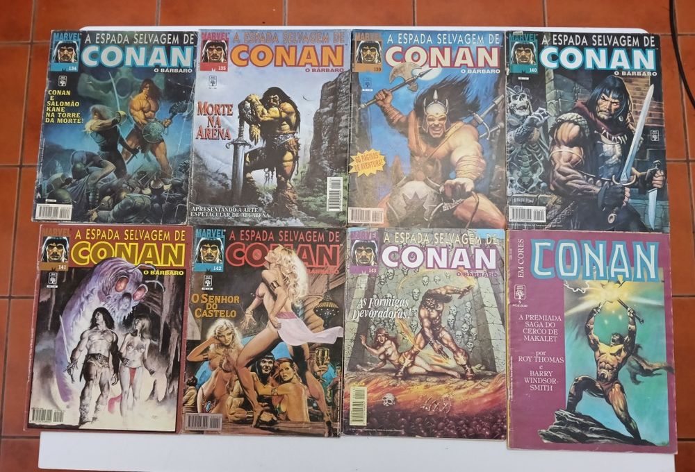 21  Livros Conan, várias coleções diferentes