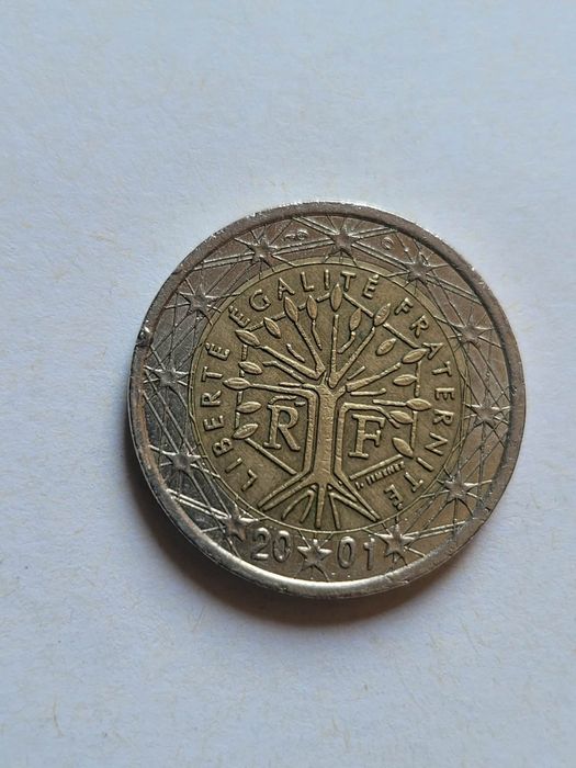 2 euro 2001 r. Francja