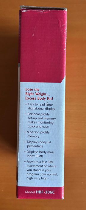 Fat Loss Monitor / Monitor de Perda de Gordura - €35 com portes de correio incluídos