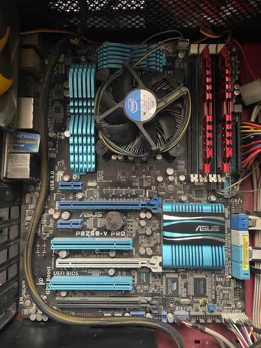 Сборка Asus P8Z68 V PRO / Intel i5-2500K / G.Skill 8gb ddr3 /WD500gb