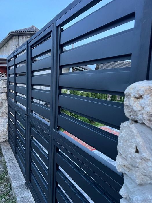 Будівництво ТОП парканів “під ключ” | Металеві, з блоків, комбіновані