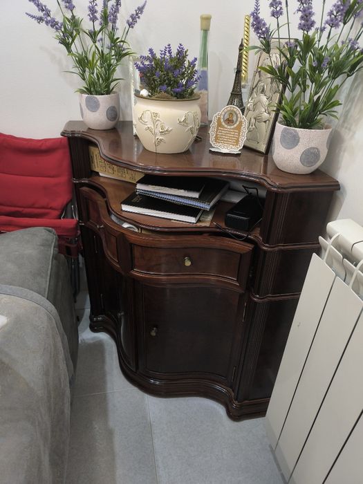 Conjunto moveis em madeira