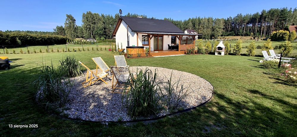 Domek na wynajem Kaszuby, balia, jacuzzi, kajaki. ( Brak terminów  na wakacje !)