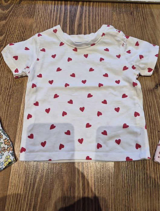 Koszulki T-shirty dla dziewczynki rozm. 74 Primark Cares