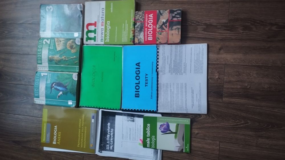 Książki dla maturzysty biologia