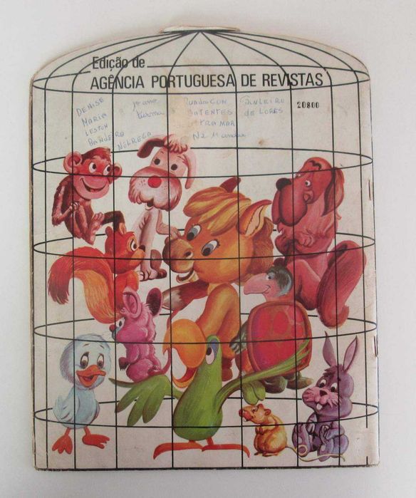 Caderneta INCOMPLETA "A Gaiola De Noé"