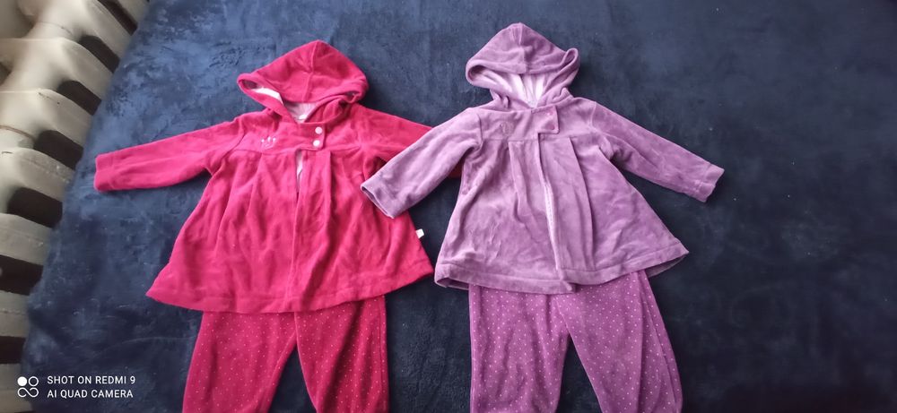 Костюм велюровый на девочку 74