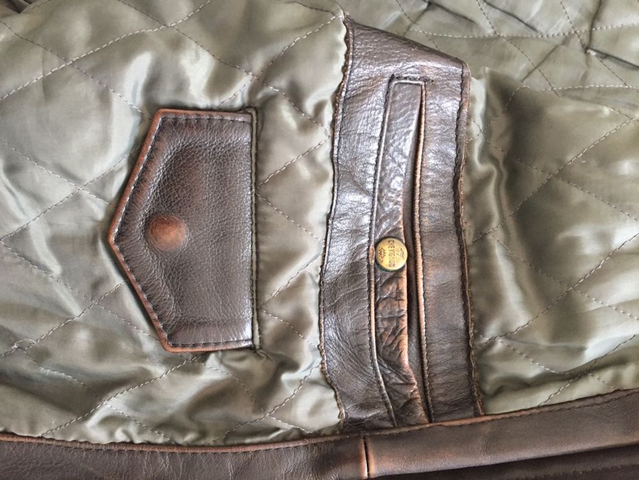 Blusao cabedal Chevignon