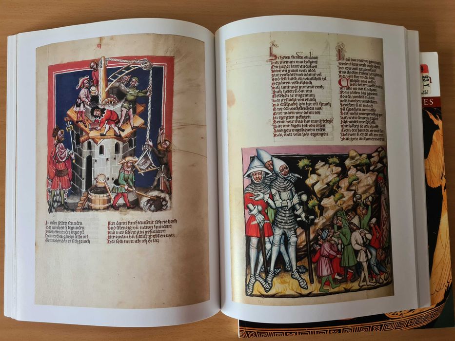 2 livros da coleção "Masterpieces of the J. Paulo Getty Museum"