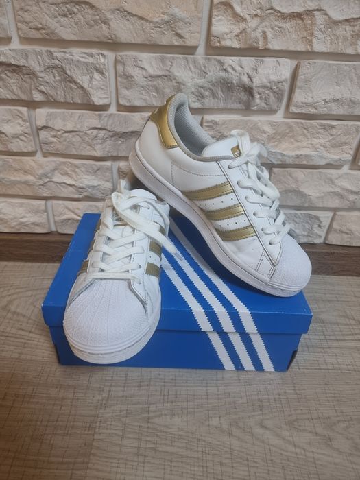 Кеды Adidas Superstar W для девочки, р.38