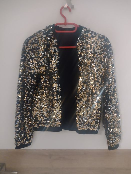 Bluza cekiny 152cm stan idealny