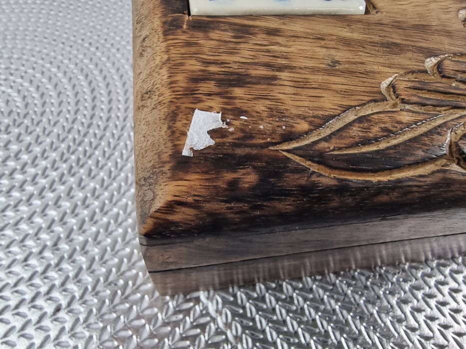 Szkatułka drewniana szkatułki drewniane z drewna brązowe