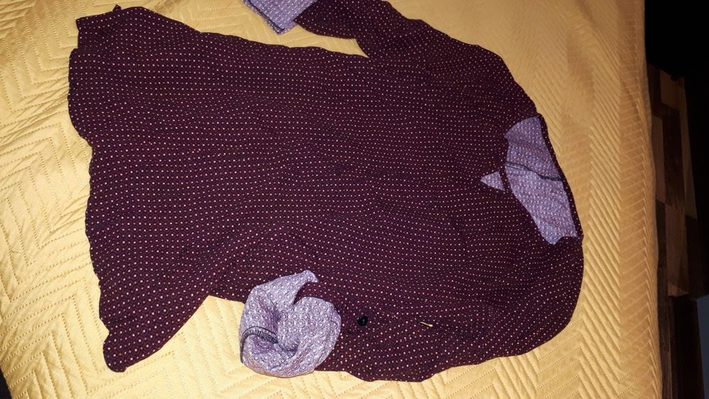 Koszula damska M/L bordo