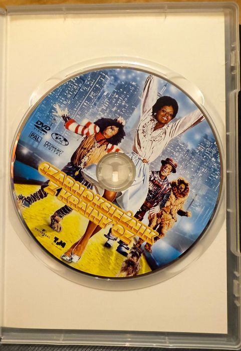 Michael Jackson Czarnoksiężnik z Krainy Oz – DVD Łódź Górna • OLX.pl