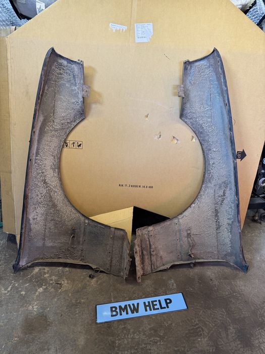 Крило крилья БМВ Е34 1995 р. рестайл Крыло Правое Левое кузова Разборка BMW HELP