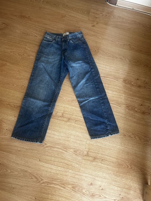 Spodnie jeans 8 rozm 146 old skool