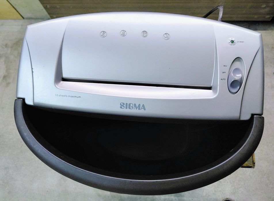 Trituradora de papel