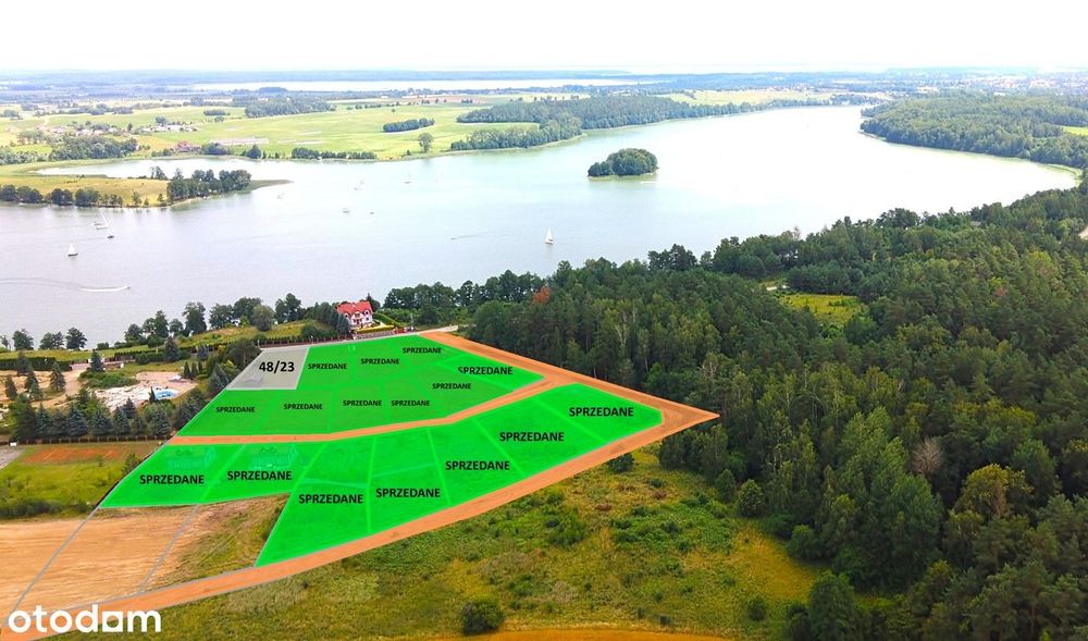 Działka BUDOWLANA Mikołajki z dojściem do j.TAŁTY