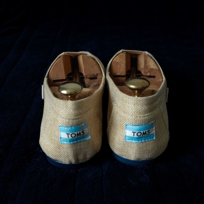 Toms, lniane loafersy / espadryle, EU 42 / 42,5