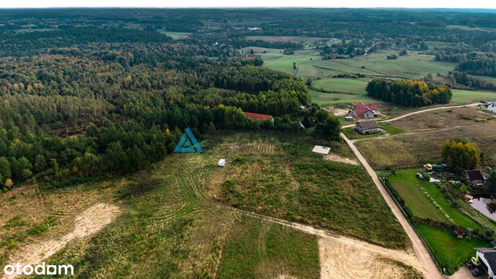 Działka budowlana przy lesie w Połęczynie. - Widok 2