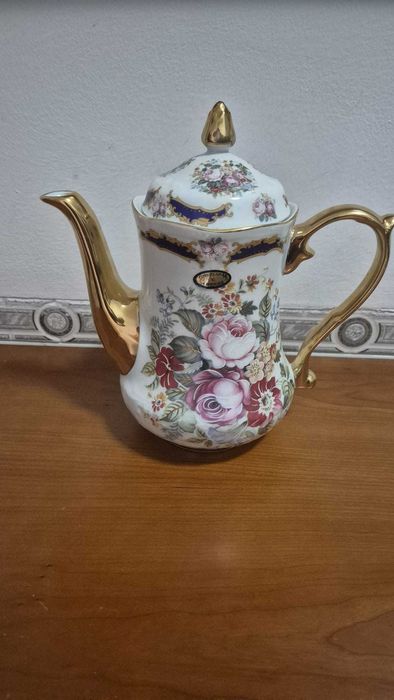 Bule grande e prato original (Limoges)