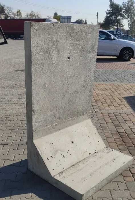 Mur oporowy typu L, mury oporowe elki 150x100 prefabrykat muru