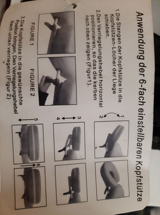 Encosto de Cabeça p/ Massagem